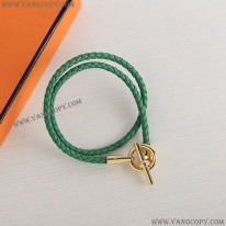 エルメス 偽物 Glenan braceletゴールドグレナンブレスレット erv74207