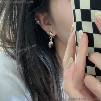 シャネル スーパーコピー ピアス CC ロゴ ハート パール shb23940