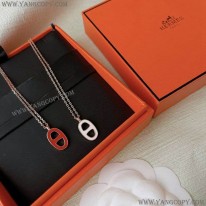 エルメス 偽物 シェーヌダンクル OMaillon ネックレス erw72750
