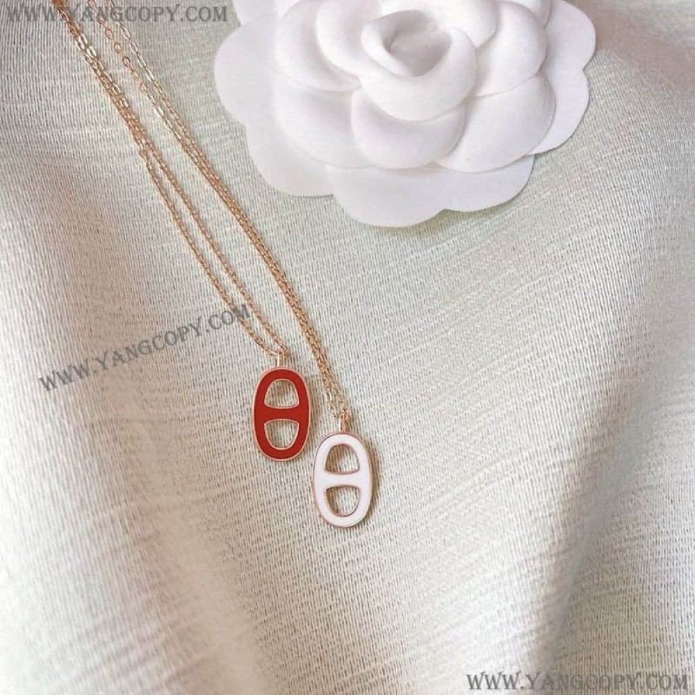 エルメス 偽物 シェーヌダンクル OMaillon ネックレス erw72750