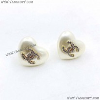 シャネル 偽物 CCマーク ハート ピアス shv96252