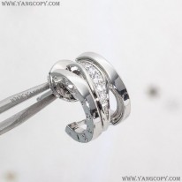 ブルガリ コピー B ZERO1 ピアス シルバー Bue49070