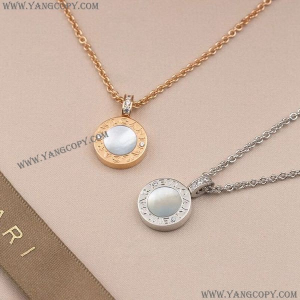 ブルガリ 偽物 18K ゴールド ネックレス Buq91004