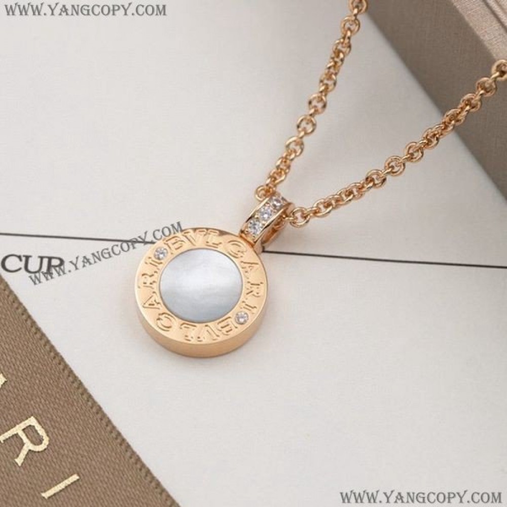 ブルガリ 偽物 18K ゴールド ネックレス Buq91004