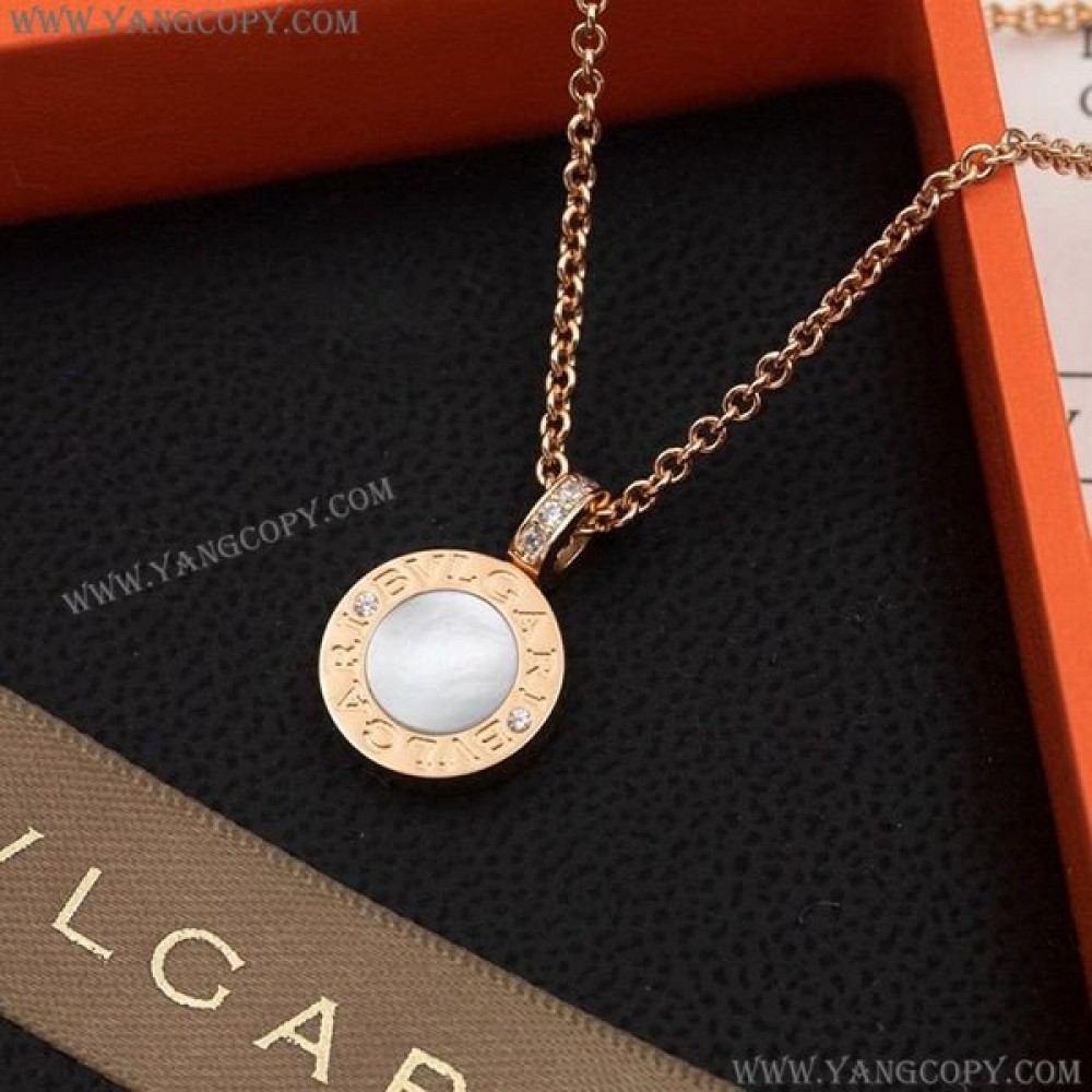 ブルガリ 偽物 18K ゴールド ネックレス Buq91004
