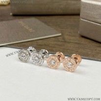 ブルガリ スーパーコピー ピアス シングル ダイヤ ゴールド 18K Bup52571