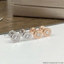 ブルガリ スーパーコピー ピアス シングル ダイヤ ゴールド 18K Bup52571