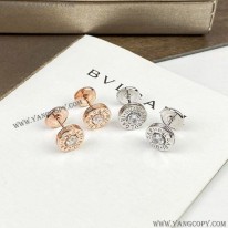 ブルガリ スーパーコピー ピアス シングル ダイヤ ゴールド 18K Bup52571