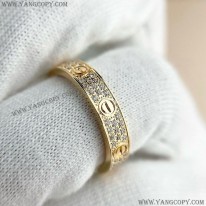 カルティエ 偽物 LOVE ウェディング リング 、パヴェダイヤモンド kae19155