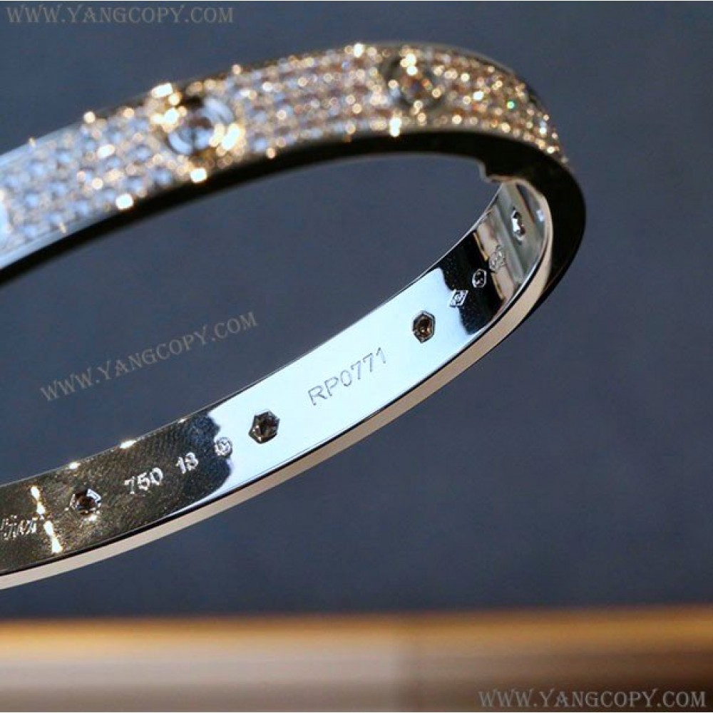 カルティエ スーパーコピー LOVE パヴェダイヤモンド ブレスレット kax52757