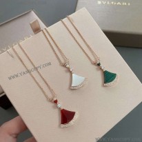ブルガリ スーパーコピー ビーゼロワン ネックレス DIVAS DREAM ローズゴールド ダイヤネックレス Bux43873
