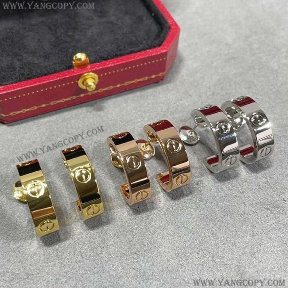 カルティエ 偽物 LOVE ピアス 3色 kat55762