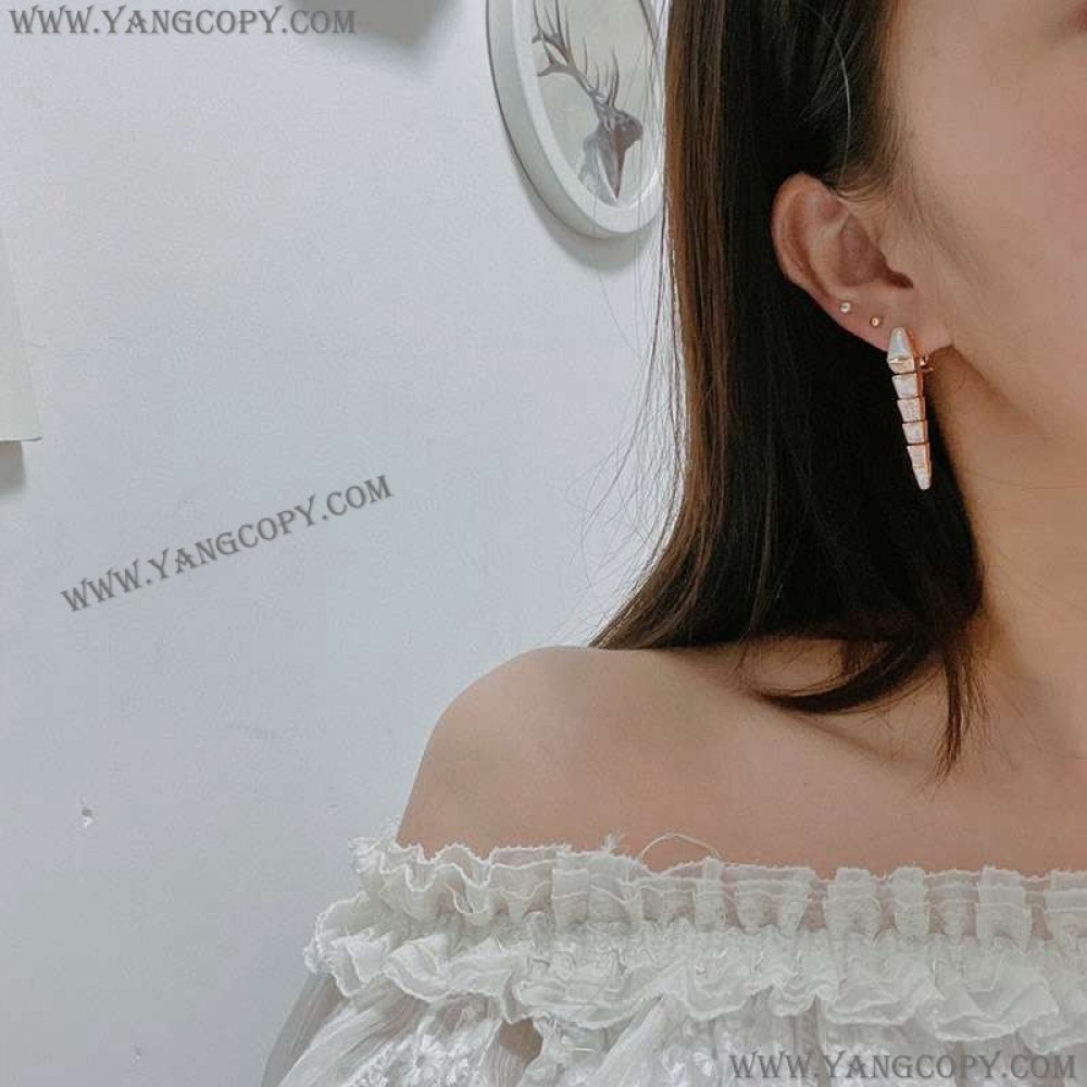 ブルガリ スーパーコピー セルペンティ ヴァイパー ピアス Buu07844