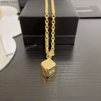 クロムハーツ 偽物 サイコロ チャーム ペンダント ネックレス Kuw23328