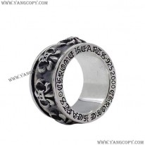 クロムハーツ 偽物 BSフレア FLEUR SPINNER RING スピナー リング Kus11776