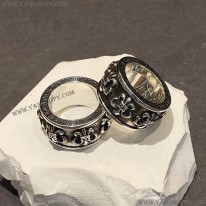 クロムハーツ 偽物 BSフレア FLEUR SPINNER RING スピナー リング Kus11776