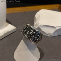 クロムハーツ 偽物 BSフレア FLEUR SPINNER RING スピナー リング Kus11776