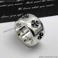 クロムハーツ スーパーコピー フローラルクロス リング Kud17533
