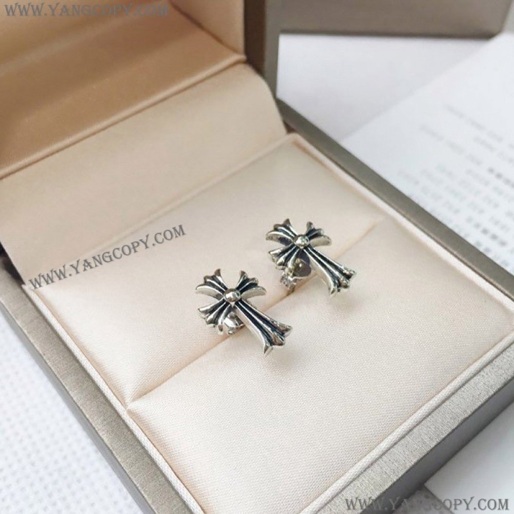 クロムハーツ コピー ピアス #2 CH クロス ファット スタッド Kup04660
