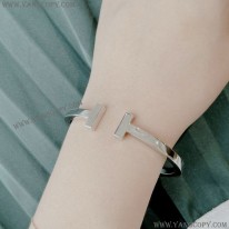 ティファニー 偽物 T ワイヤーブレスレット Tii06806