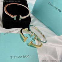 ティファニー 偽物 T ワイヤーブレスレット Tii06806