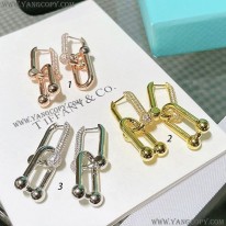 ティファニー 偽物 ハードウェア リンク ピアス 3色 70353113