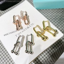 ティファニー 偽物 ハードウェア リンク ピアス 3色 70353113