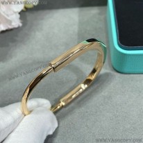 ティファニー 偽物 Lock ダイヤ付き ハングル ブレスレット 3色 70653451