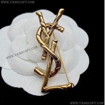 サンローラン コピー オピウム YSL クロコダイル ブローチ Saq16266