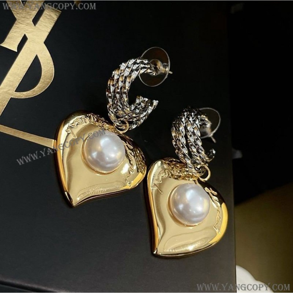 サンローラン コピー YSL パール ピアス Sao70628