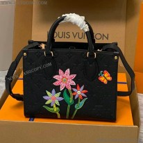 ルイヴィトン 偽物 LV x YK オンザゴー PM トートバッグ vul85061