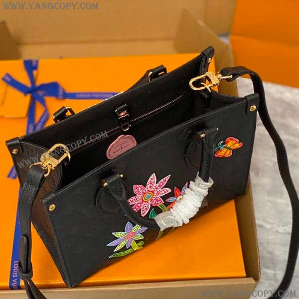 ルイヴィトン 偽物 LV x YK オンザゴー PM トートバッグ vul85061