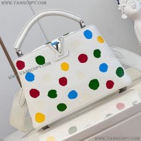 ルイヴィトン スーパーコピー ×YK カプシーヌ BB ハンドバッグ ホワイト M21637