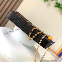 ルイヴィトン 偽物 ショルダーバッグ モノグラム アンプラント ポシェットフェリシー ミニバッグ M80482