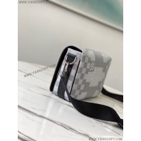 ルイヴィトン 偽物 ステュディオメッセンジャー ショルダーバッグ ダミエ アンタークティカ N50014