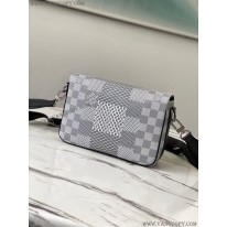 ルイヴィトン 偽物 ステュディオメッセンジャー ショルダーバッグ ダミエ アンタークティカ N50014