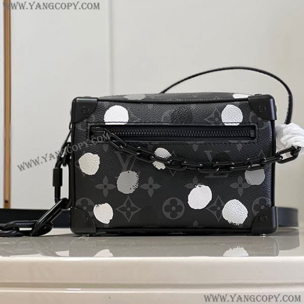 ルイヴィトン 偽物 × 草間彌生 LV × YK ミニ･ソフトトランク M81936