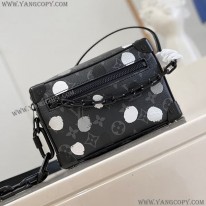 ルイヴィトン 偽物 × 草間彌生 LV × YK ミニ･ソフトトランク M81936