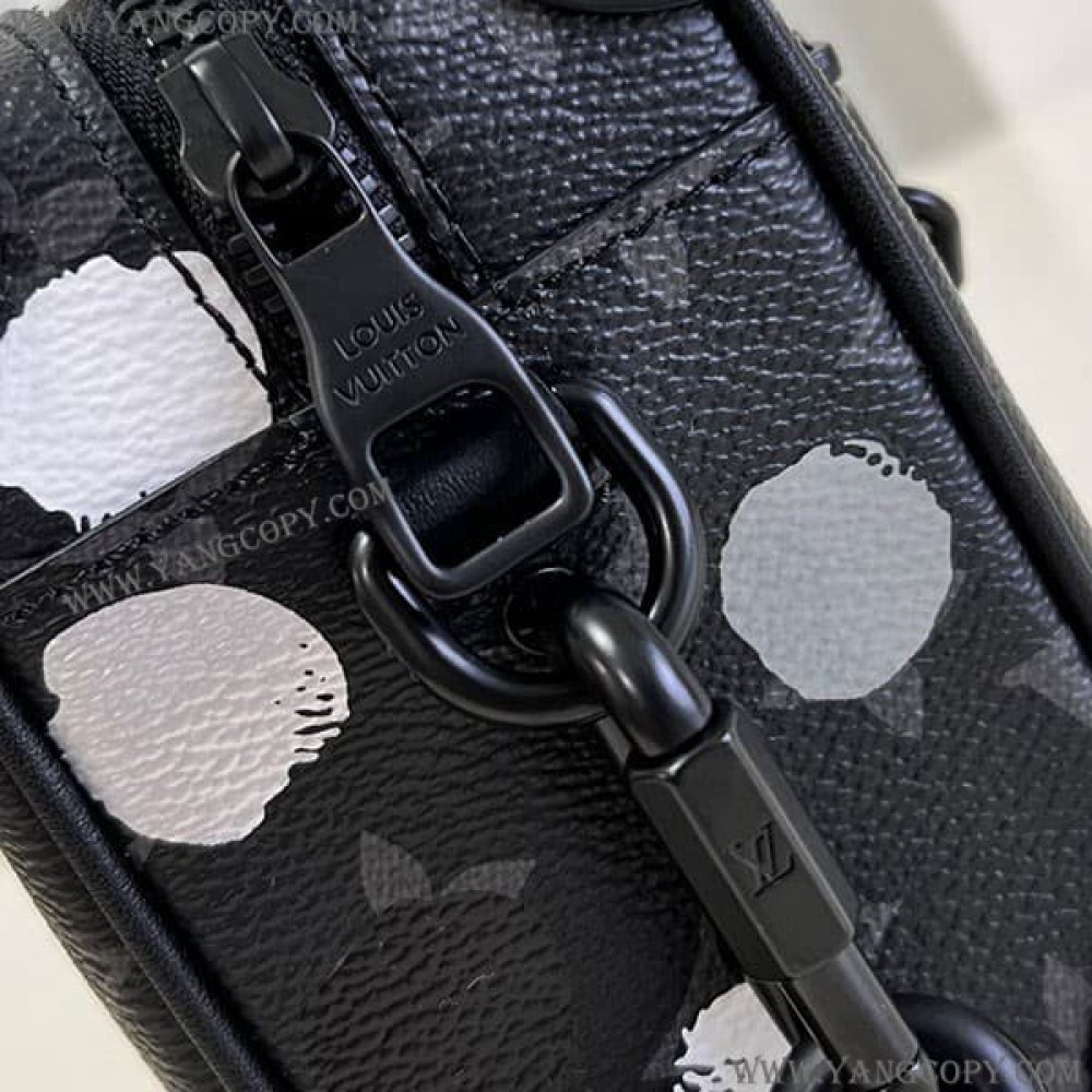 ルイヴィトン 偽物 × 草間彌生 LV × YK ミニ･ソフトトランク M81936