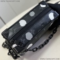 ルイヴィトン 偽物 × 草間彌生 LV × YK ミニ･ソフトトランク M81936