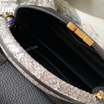 ルイヴィトン 偽物 カプシーヌ MINI ハンドバッグ N80421