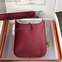 エルメス コピー エブリン ミニ 17 TPM ノワール シルバー erl68564