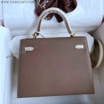 エルメス 偽物 ケリー 25cm 外縫い エプソン ゴールド金具 ern16153