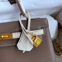 エルメス 偽物 ケリー 25cm 外縫い エプソン ゴールド金具 ern16153