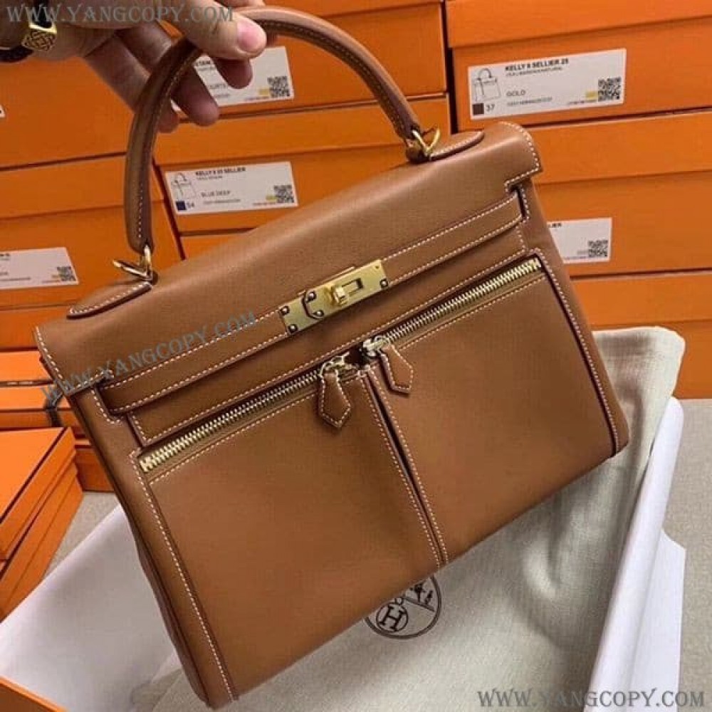 エルメス スーパーコピー ケリー 32cm 内縫トゴ ゴールド金具 erq81099