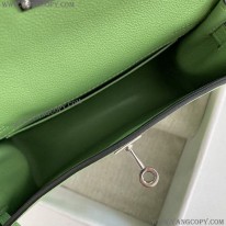 エルメス スーパーコピー ケリーダンス 22cm グリーン 内縫 2色金具 erh46762