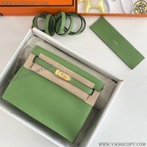 エルメス スーパーコピー ケリーダンス 22cm グリーン 内縫 2色金具 erh46762