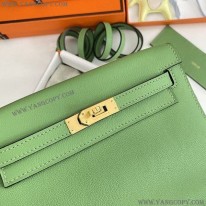 エルメス スーパーコピー ケリーダンス 22cm グリーン 内縫 2色金具 erh46762