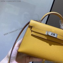 エルメス スーパーコピー ケリーミニ2 カザック エプソン シルバー金具 he19014