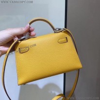 エルメス スーパーコピー ケリーミニ2 カザック エプソン シルバー金具 he19014